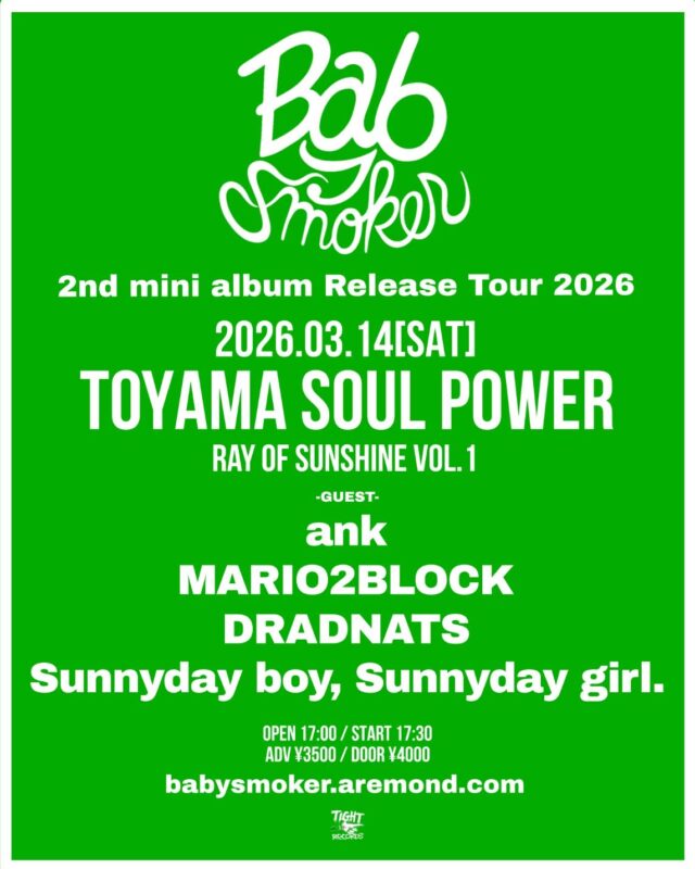 2026.03.14(Sat)@富山SOUL POWER フライヤー