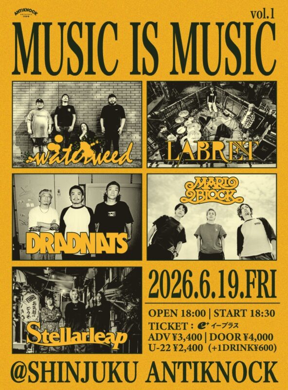 2026.06.19(Fri)@新宿ANTI-KNOCK フライヤー